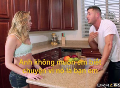 Cô bảo mẫu vú to dễ dãi chiều cặc cậu chủ